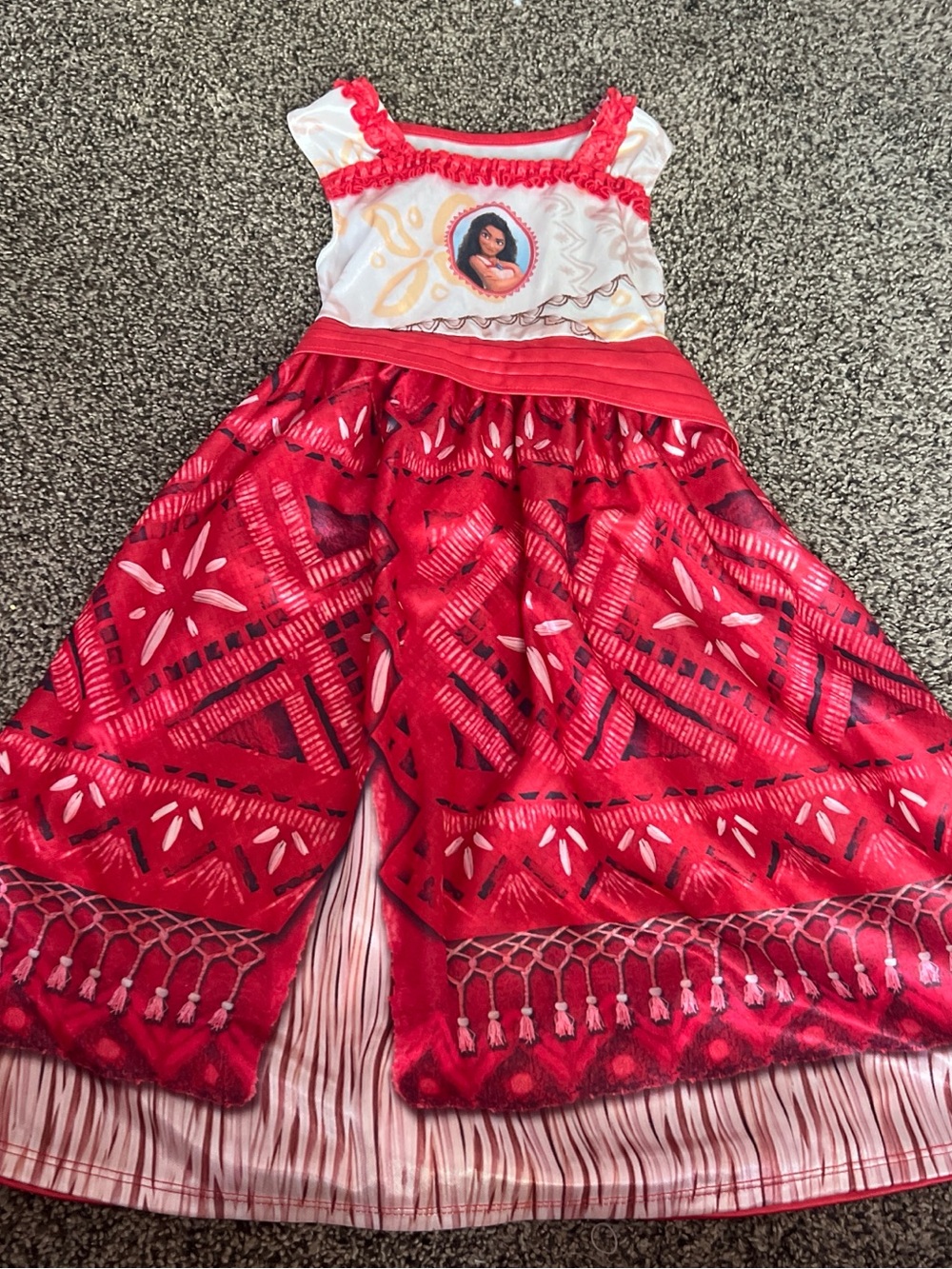 Disney Red Moana Skirted Nightgown